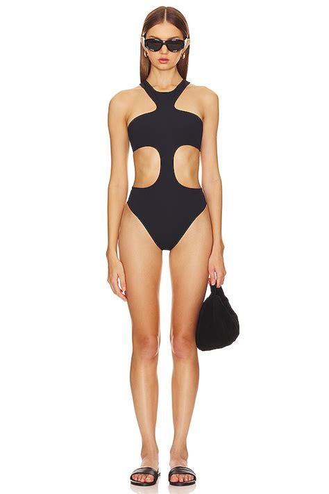 Tropic Of C Mila One Piece In Black Compression REVOLVE