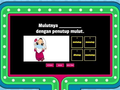 BAHASA MELAYU TAHUN 2 KATA KERJA Gameshow Quiz