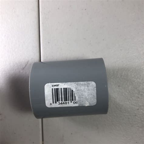 Carlon Gray Pvc Conduit Coupling Fitting Mm E F Ebay