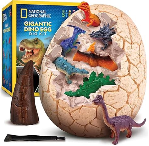 Amazon Blue Marble National Geographic Jumbo Dinosaur Egg Dig Kit