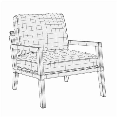 3d Karetta Armchair Turbosquid 2012611