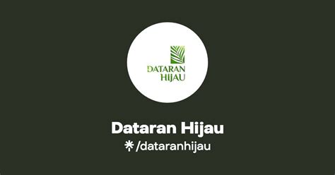 Dataran Hijau Instagram Facebook Linktree