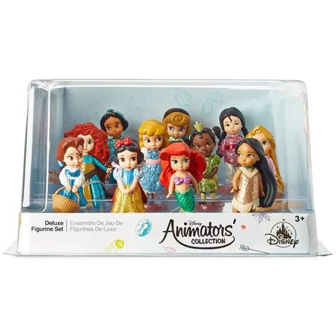 Set Figuras Disney Princess Animators Deluxe Kawaii Panda Making