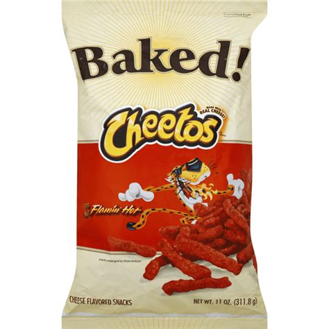 Cheetos Cheese Flavored Snacks Flamin Hot 11 Oz Shop Foodtown