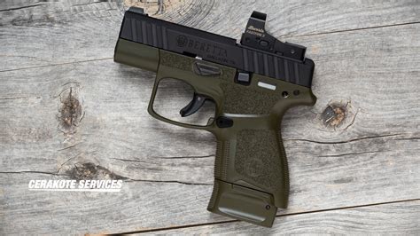 Beretta Apx A1 Carry Od Green With Burris Fastfire Iii Cerakote Services