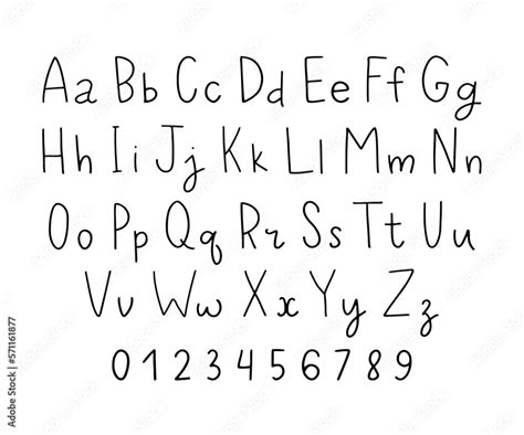 Simple Cursive Fonts Alphabet