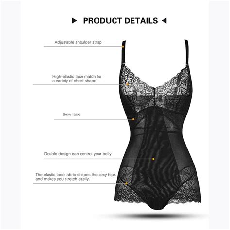 Abdominal Control Nude Lingerie Women Sexy Corset Adjustable Strap Lace Body Corset Waist
