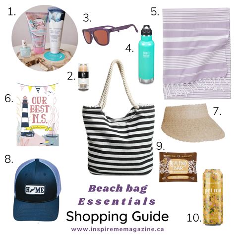 Beach Bag Essentials List