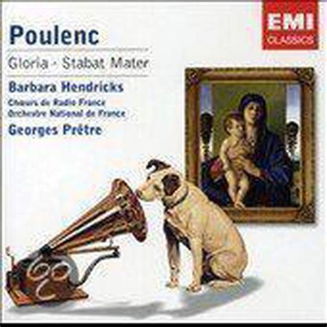 Poulenc Gloria Stabat Mater Barbara Hendricks CD Album Muziek