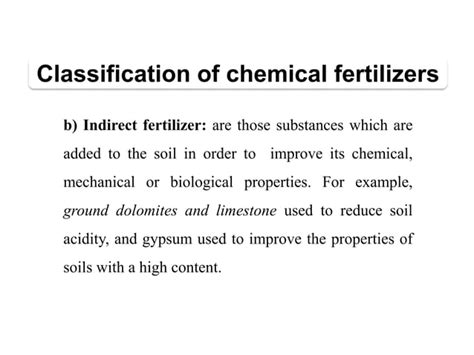 Classification Of Fertilizers Ppt