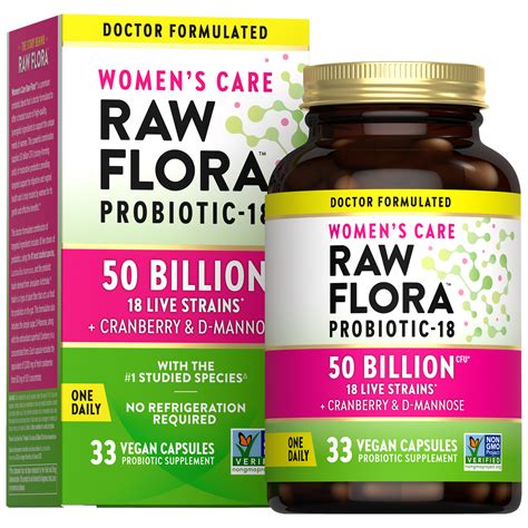 Womens Care Probiotic 50 Billion Cfu Raw Flora™