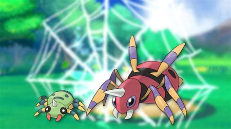 All of the spider Pokémon