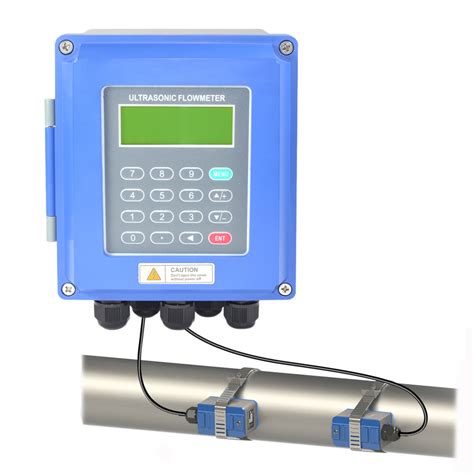 Measuring Pipe Size Dn Dn Ultrasonic Water Flow Meter Liquid