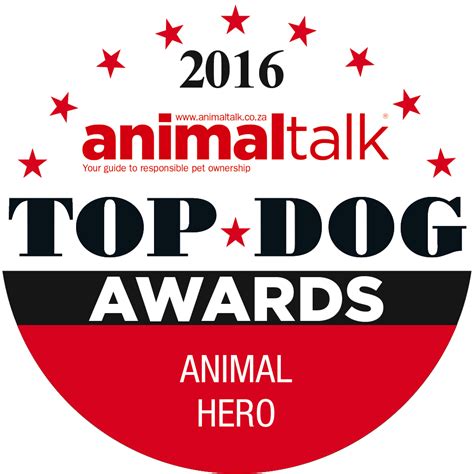 Animaltalk Top Dog Awards Animal Hero • Animaltalk