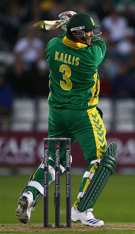 Jacques Kallis Cuts Strongly During His Half Century Espncricinfo