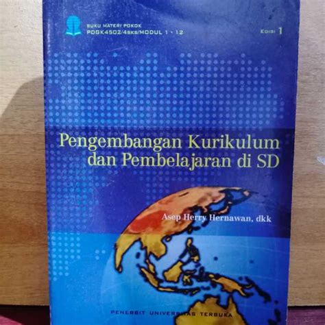 Buku Pengembangan Kurikulum Dan Pembelajaran Di Sd Edisi By Asep