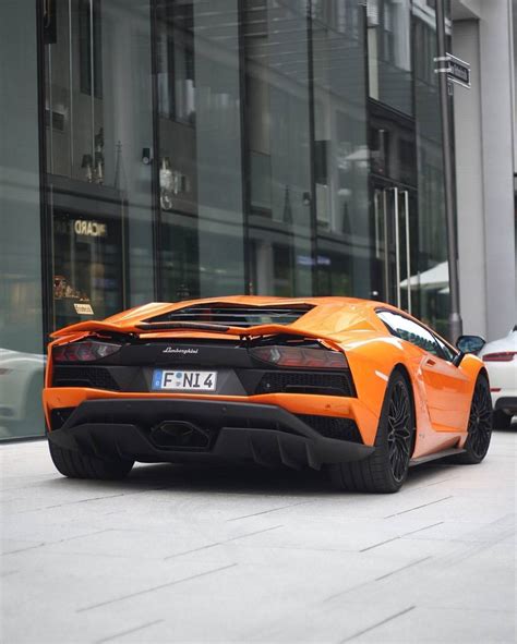 Lamborghini Aventador S Painted In Arancio Atlas Photo Taken By