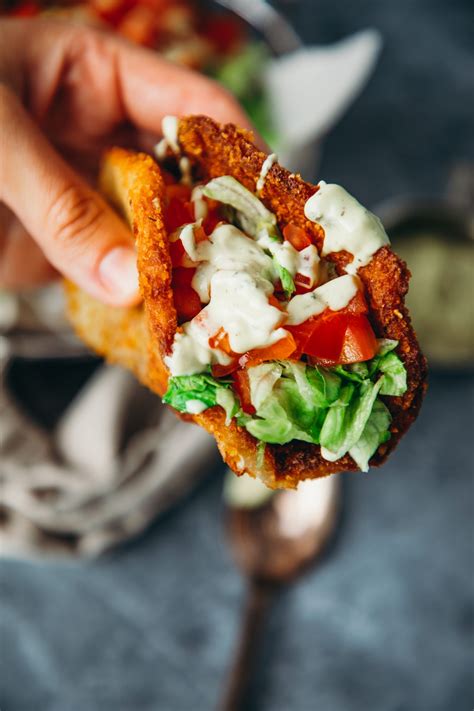 Vegan Naked Chicken Chalupa Taco Bell Inspired Liv B