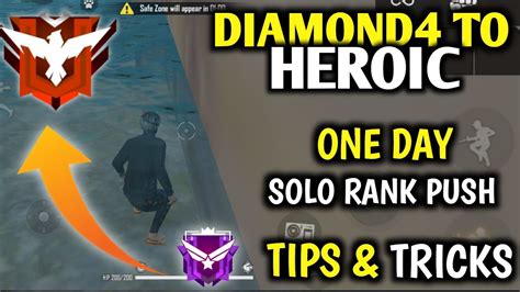 Diamond To Heroic Fast In Solo Solo Rank Push Tips For Heroic In 1 Day All Match Plus Tricks