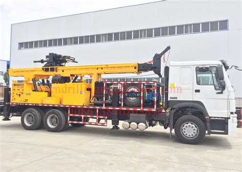 Dth Truck Mounted Water Well Drilling Rig Machine M Full Hydraulic Type