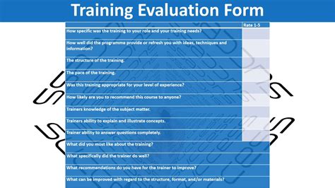 Free 15 Sample Training Evaluation Forms In Pdf 49 Off