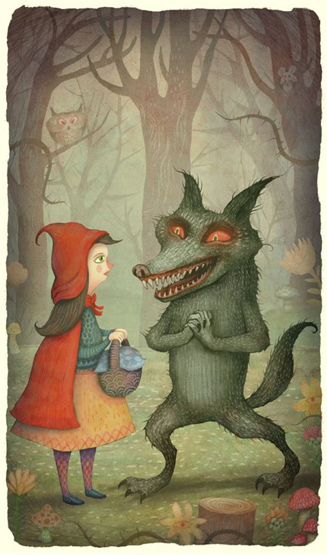 The Illustrated Grimms Fairy Tales Behance