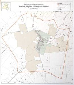 Waterford Historic District Map | The Village of Waterford, Virginia - A National Historic Landmark