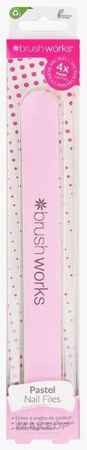 Set lima de uñas 4uds Brushworks Pastel Coloured Nail Files 4 Pack