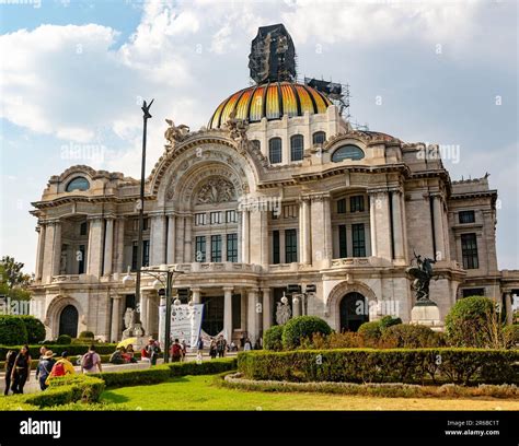 Palacio de Bellas Artes, Palace of Fine Arts historic building, Mexico ...