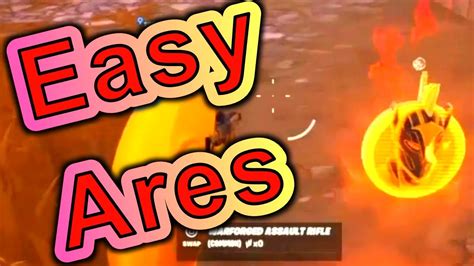 How To Defeat Ares And Get Mythic Weapon Easy Strategy Fortnite Chapter 5 Season 2 Youtube