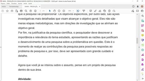 Mapa ProduÇÃo Do Conhecimento CientÍfico TecnolÓgico E DisrupÇÃo