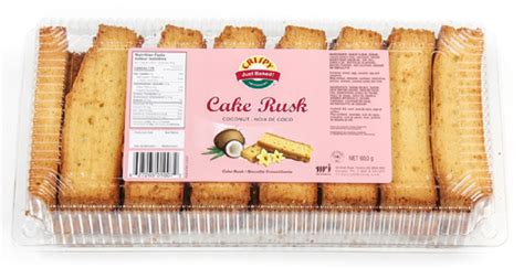 Crispy Cake Rusk Coconut 650g Iqbal Foods Inc