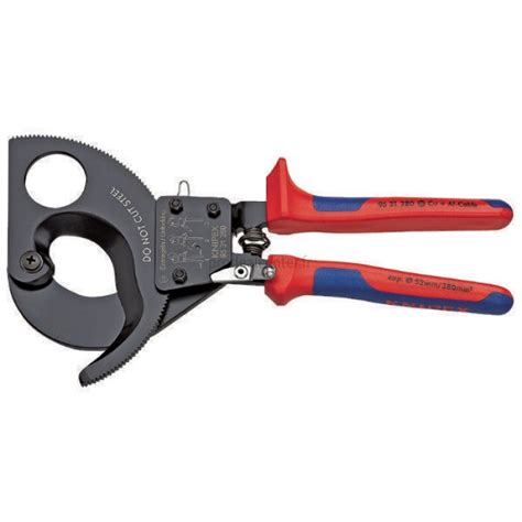 Coupe câble à cliquet 32 mm Knipex