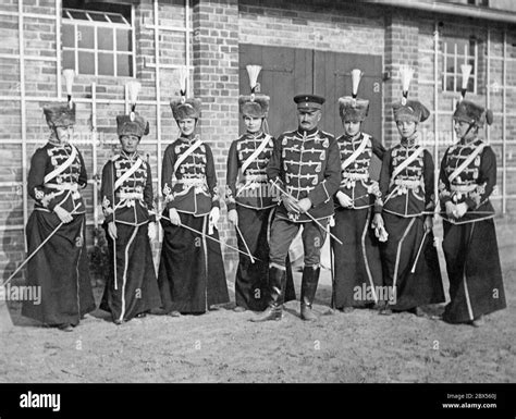 The Women Of The 10th Magdeburg Hussars Regiment In Stendal In