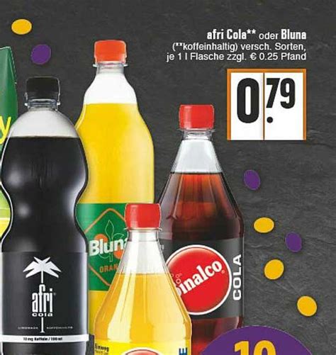 Afri Cola Oder Bluna Angebot Bei E Center Prospekte De