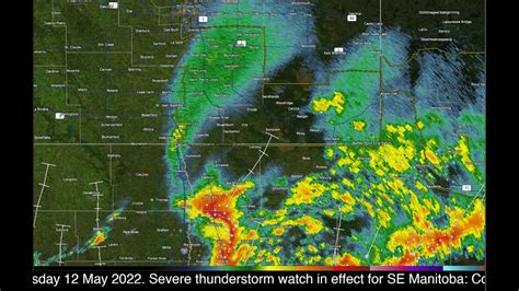 Severe Thunderstorm Watches For Manitoba Youtube