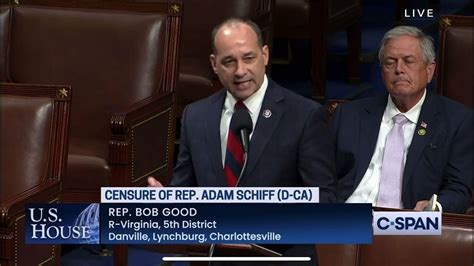 Rep Good Speaks On Resolution To Censure Adam Schiff Youtube