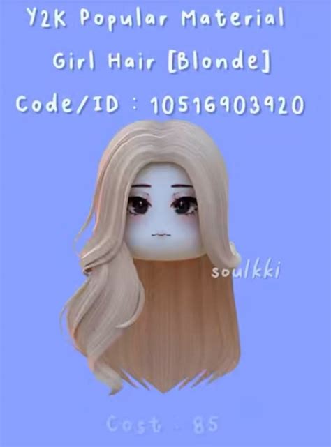Roblox Codes Roblox Roblox Yellow Hair Orange Hair Blonde Hair Roblox Watercolor Blue
