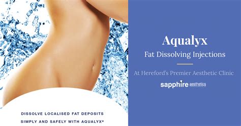 Aqualyx Fat Dissolving Injections Available In Hereford