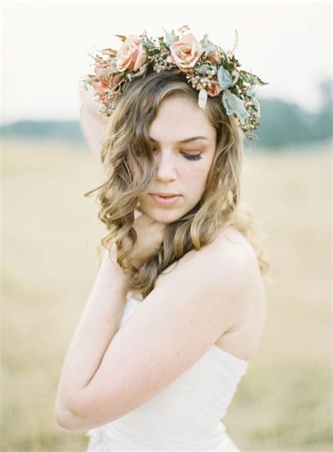 Fabulous Flower Crowns The Perfect Bridal Hair Accessory Wedding