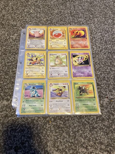 Pokemon Original Base Set To Neo Older Vintage Card Lot Great