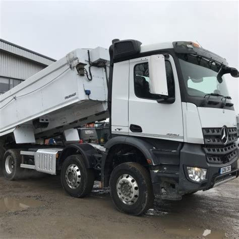 Mercedes Arocs 3240 8x4 Euro 6 Aluminium Insulated Tipper 2016 Gd16