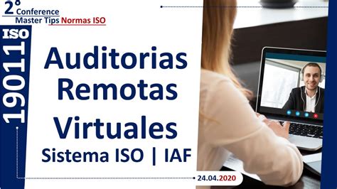 Como Hacer Una Auditoria Remota Virtual ISO 19011 2018 Directrices