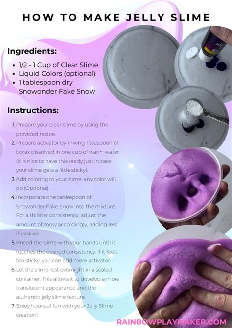 How To Make Jelly Slime