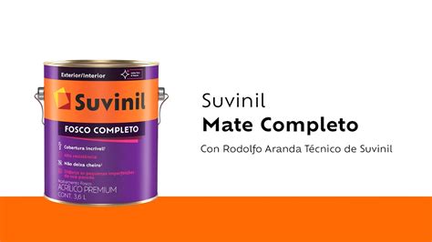 Suvinil Pintura Mate Completo Youtube