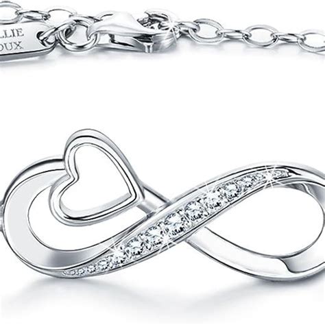 Bracelet Infini Argent Femme Pas Cher Bijoux L Heure Passion