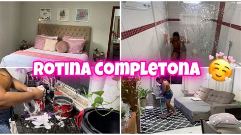 Rotina Completa De Dona De Casa Deixei A Casa Limp Ssima Cuidando