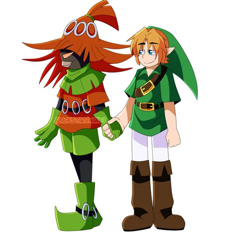 Skull Kid And Link By Blackstarchanx3 On Deviantart