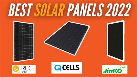 Best Solar Panels For 2022 YouTube