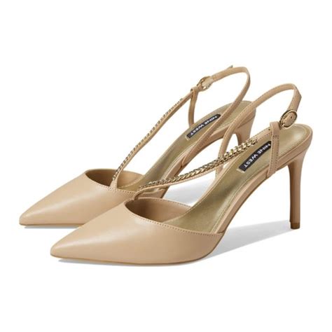 Nine West Shoes Nine West Gisha Heels In Nude Poshmark